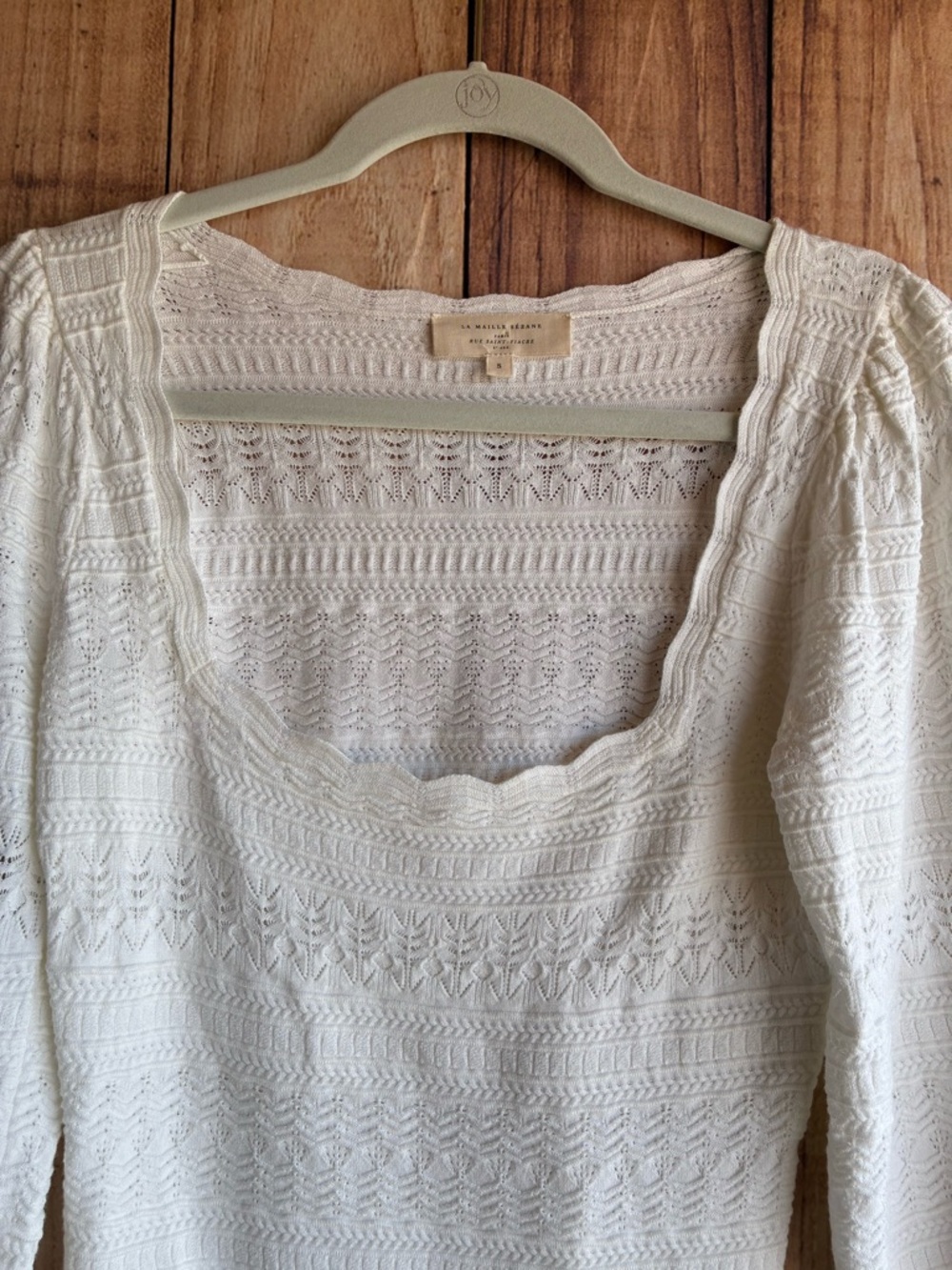 Sézane Ronnie Jumper Sweater in Ecru / White Size Small - Picture 5 of 10